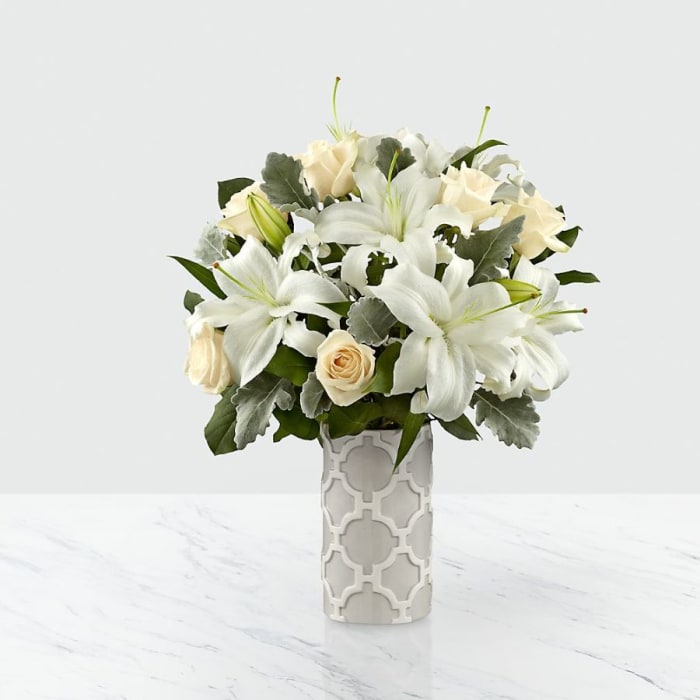 Pure Opulence Luxury Bouquet - Vase Included