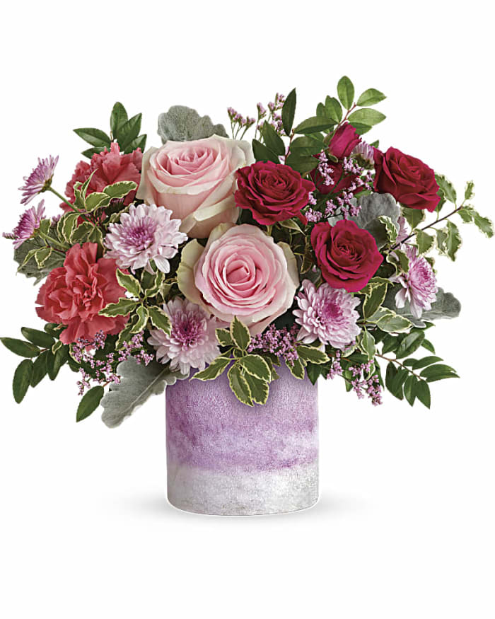 Teleflora's Washed In Pink Bouquet