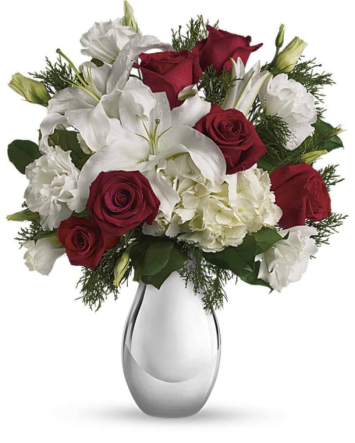 Teleflora's Silver Noel Bouquet