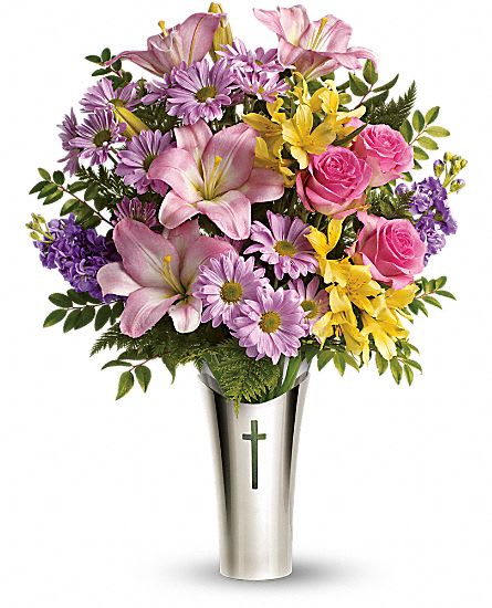 Silver Cross Bouquet