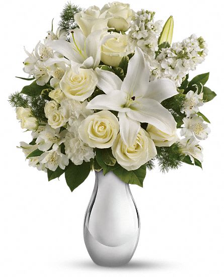 Shimmering White Bouquet