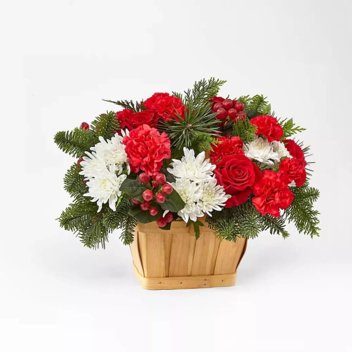 Good Tidings Floral Basket