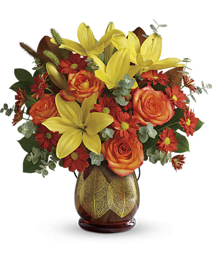 Teleflora's Citrus Harvest Bouquet