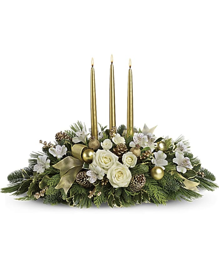 Royal Christmas Centerpiece