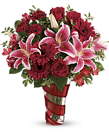 Teleflora's Swirling Desire Bouquet