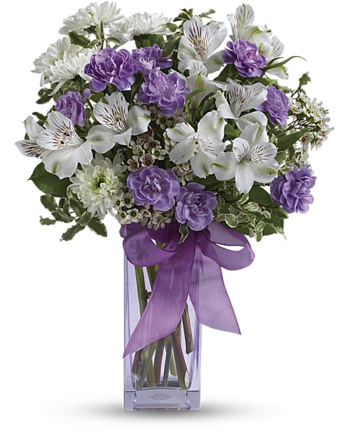 Teleflora's Lavender Laughter Bouquet