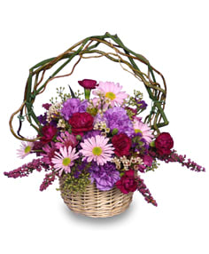 LOVEABLE LAVENDER  Basket