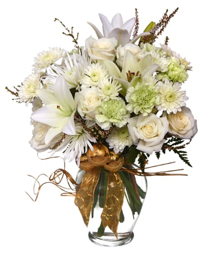 SPARKLING WINTER JOY Flower  Arrangement