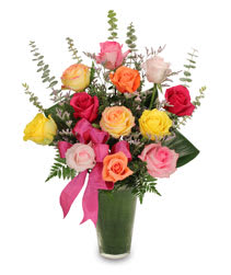 RAINBOW OF ROSES