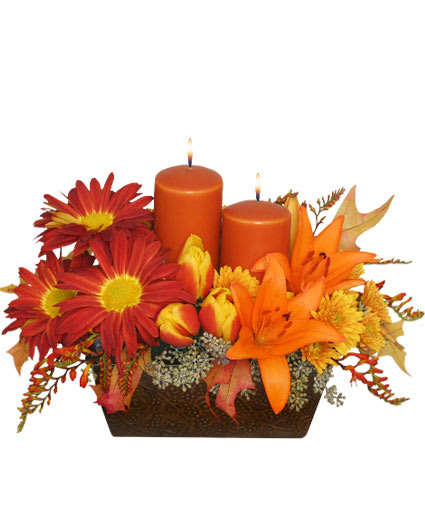 ABUNDANT BEAUTY
Fall  Centerpiece
