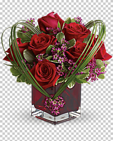 Sweet Thoughts Bouquet with Red Roses