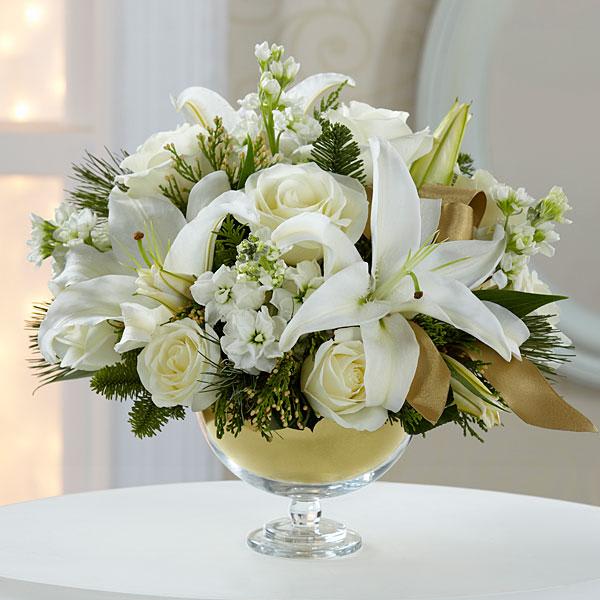 The FTD® Holiday Elegance™ Bouquet by Vera Wang