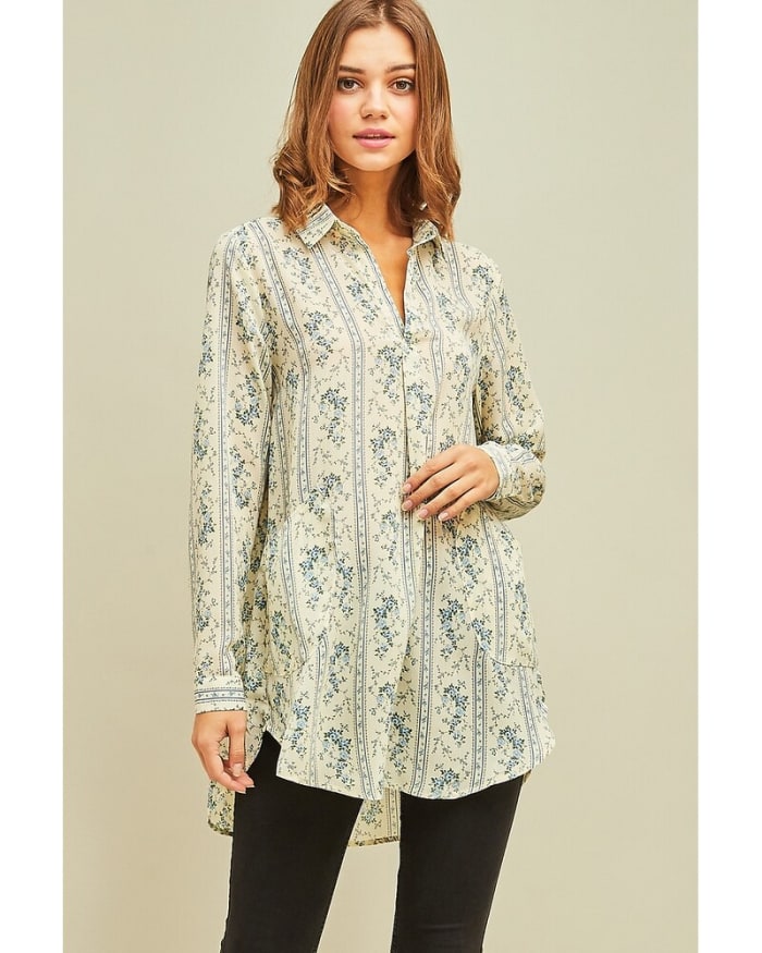 Entro Floral Blouse