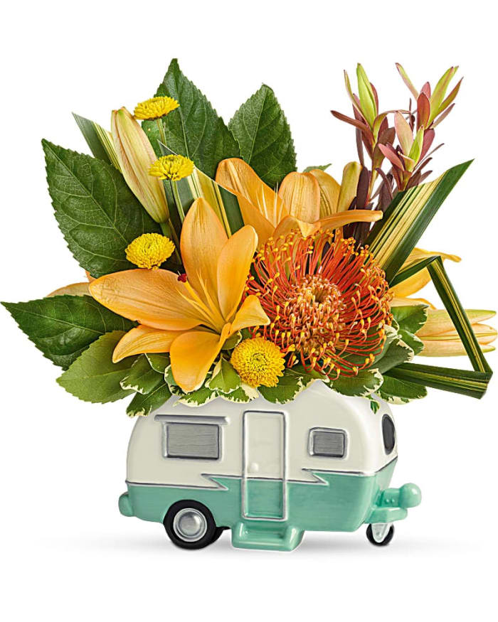 Teleflora's Vintage Vacationer Bouquet