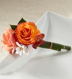 The FTD® Sunset Dream™ Boutonniere