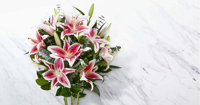 Up Among the Stars Lily Bouquet