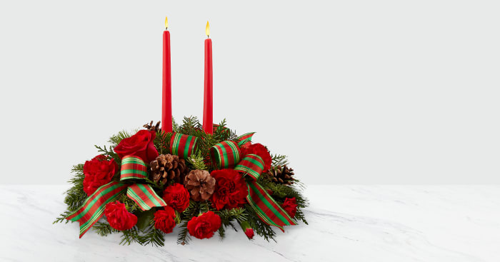 The FTD® Holiday Classics™ Centerpiece