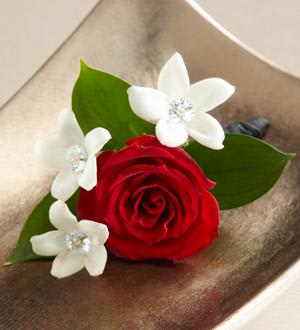The FTD® Poetry™ Boutonniere