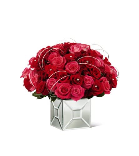The FTD® Blushing Extravagance™ Luxury Bouquet by Kalla™ - VASE INCLUDED