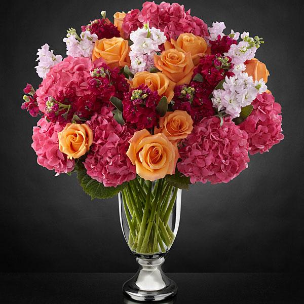 The FTD® Astonishing™ Luxury Mixed Bouquet by Vera Wang - VASE INCLUDED
