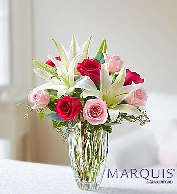 Marquis by Waterford Rose and Lily Bouquet