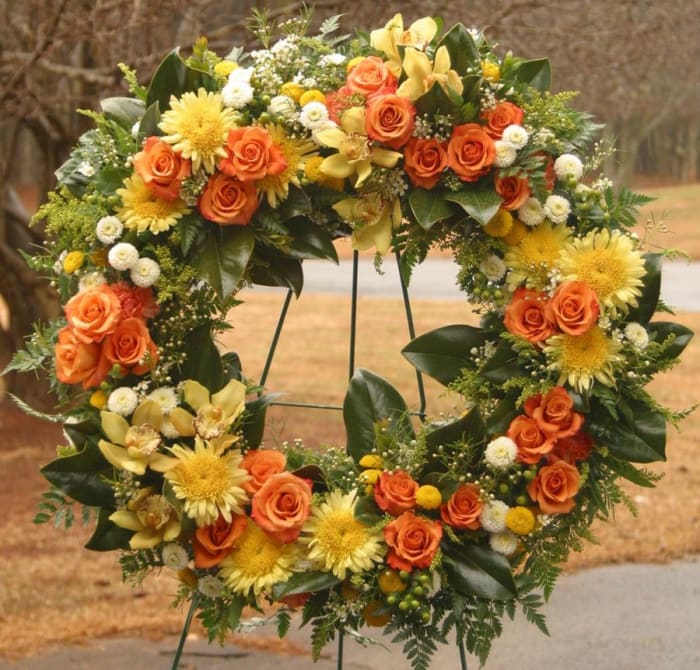 Sunset Wreath