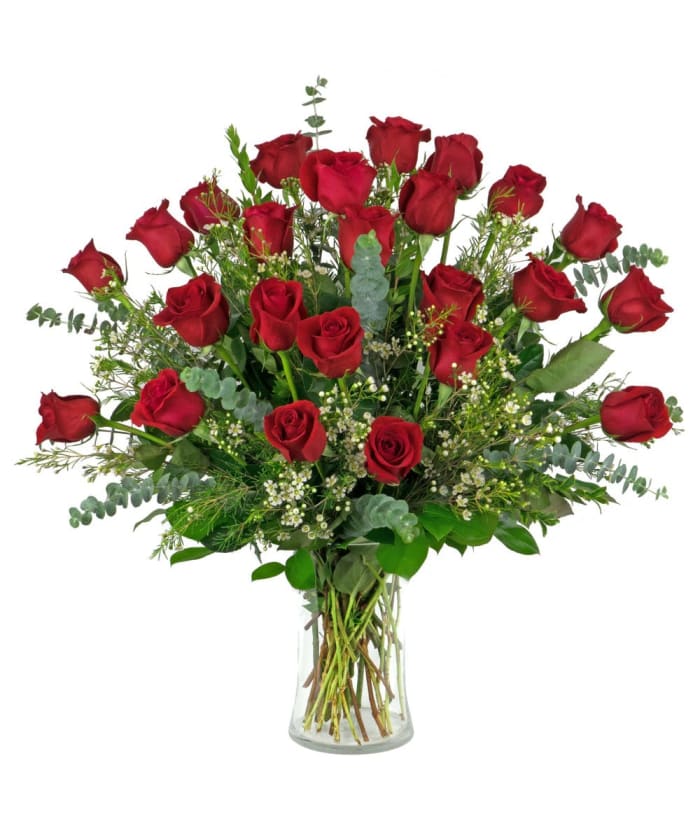 2 Dozen Red Roses