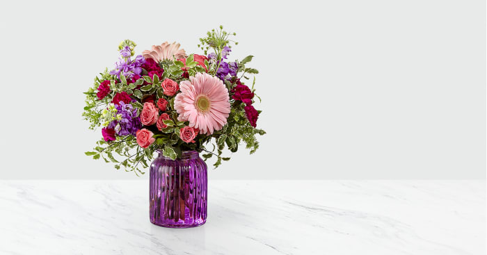 Purple Prose Bouquet by FTD