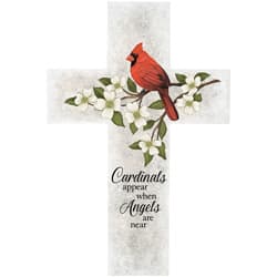 "Cardinals Appear" Wall Cross