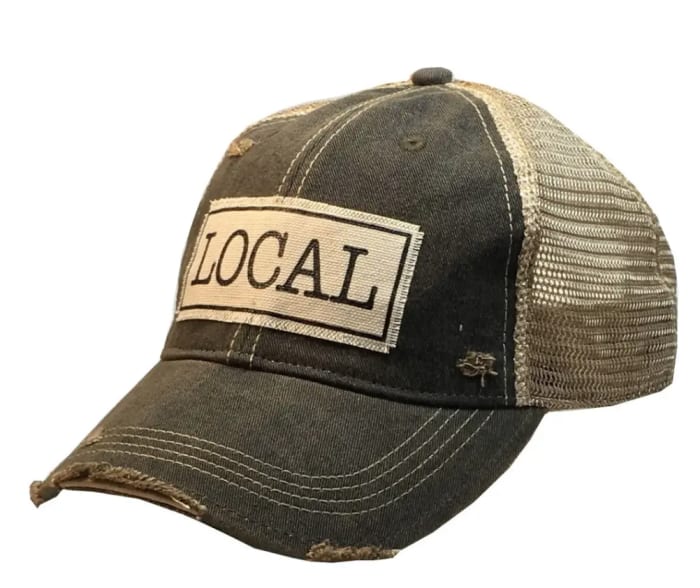 Local Distressed Trucker Cap