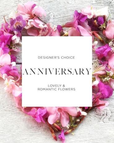 Designers Choice Anniversary Arrangement