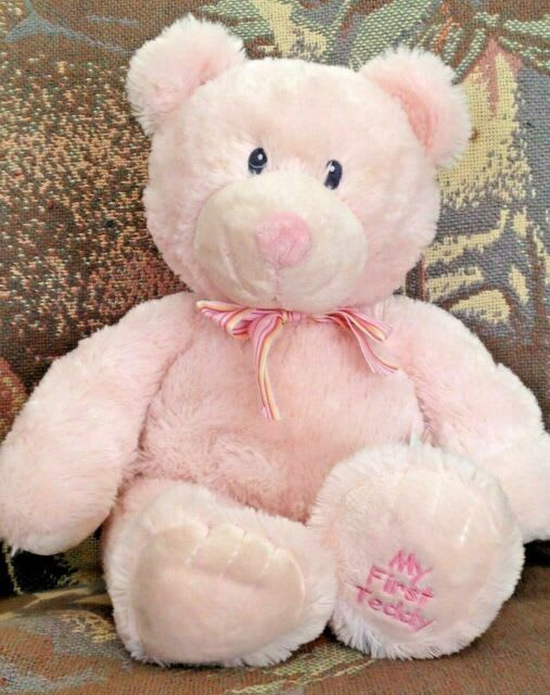 My 1st Teddy Bear Pink Jumbo Plush 36"