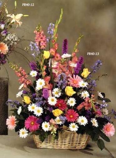 FR40-13 Basket Sympathy Arrangement