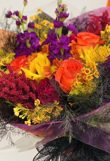 Frightful Wrapped Bouquet