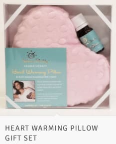 Heart Warming Pillow Gift Set