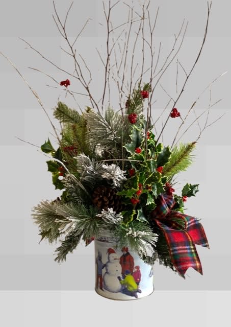 Trails End Silk Christmas Bouquet