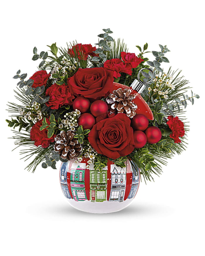 Teleflora's Snowy Village Bouquet