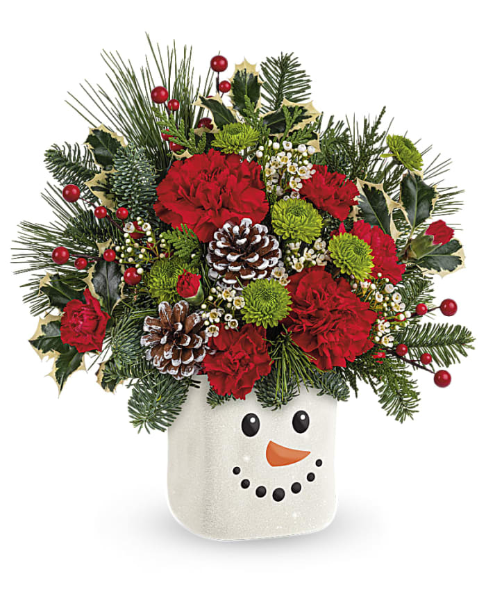 Teleflora's Festive Frosty Bouquet