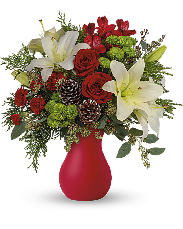 Teleflora's Yuletide Greetings Bouquet