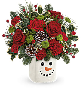 Teleflora's Festive Frosty Bouquet