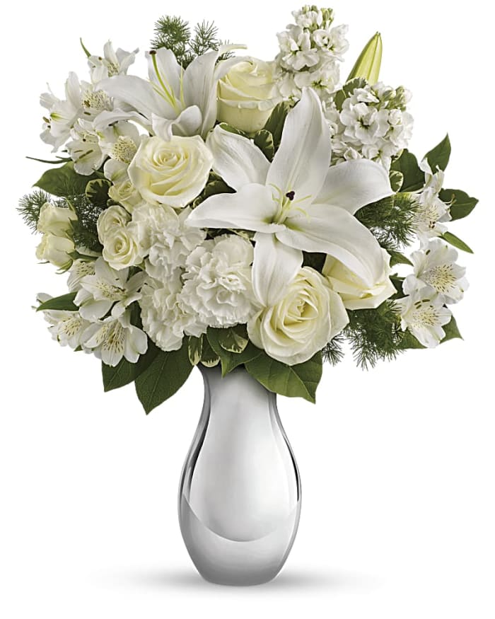 Shimmering White Bouquet