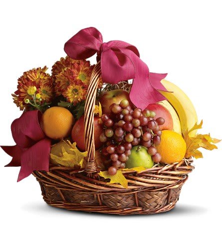 Autumn Delights Fruit Basket
