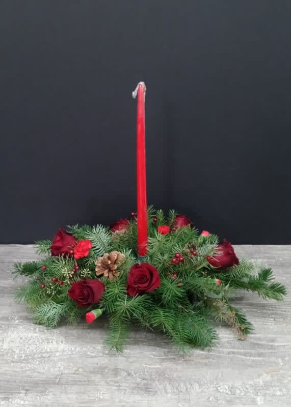 Royal Red Centerpiece