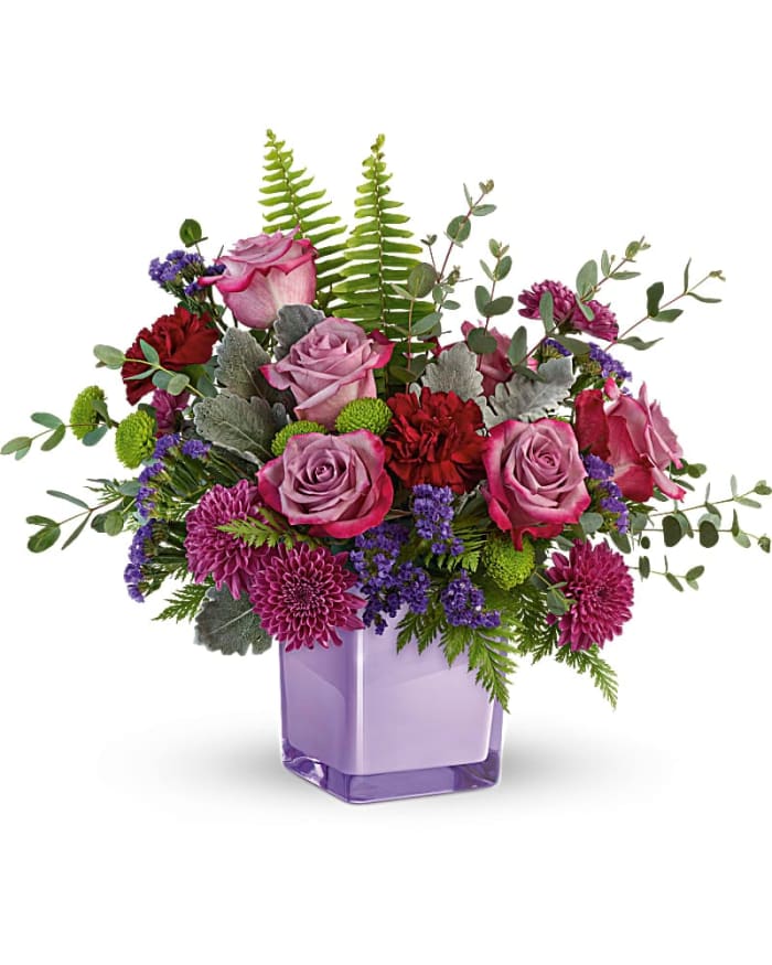 Teleflora's Purple Serenity Bouquet