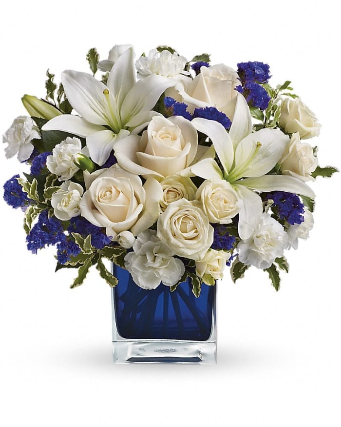 Teleflora's Sapphire Skies Bouquet