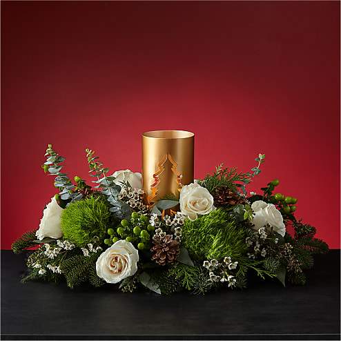 Evening Evergreen Centerpiece