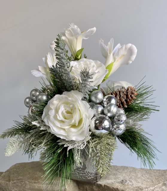 Merry Frost Silk Bouquet
