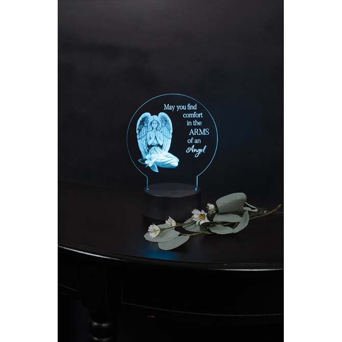 Keepsake LED Plaque Arms of an Angel