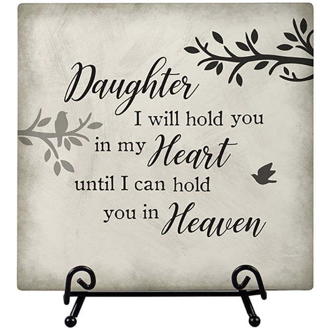 Daughter Comfort Easel Plaque