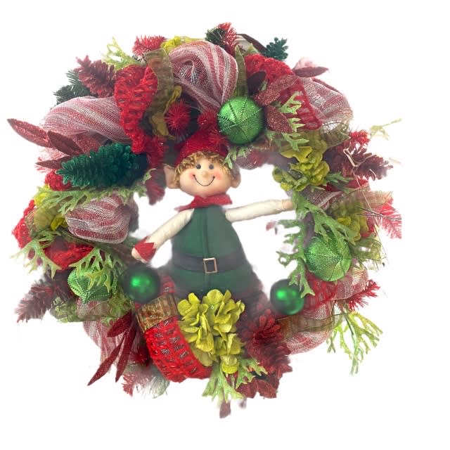 Elf in the Wreath